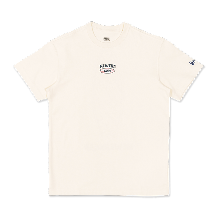 NEW ERA SURFBOARD IVORY SHORT SLEEVE T-SHIRT