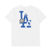 LOS ANGELES DODGERS HISTORIC CHAMPS WHITE SHORT SLEEVE T-SHIRT