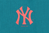 NEW YORK YANKEES 59FIFTY PACK - BADLAND TURQUOISE SHORT SLEEVE T-SHIRT
