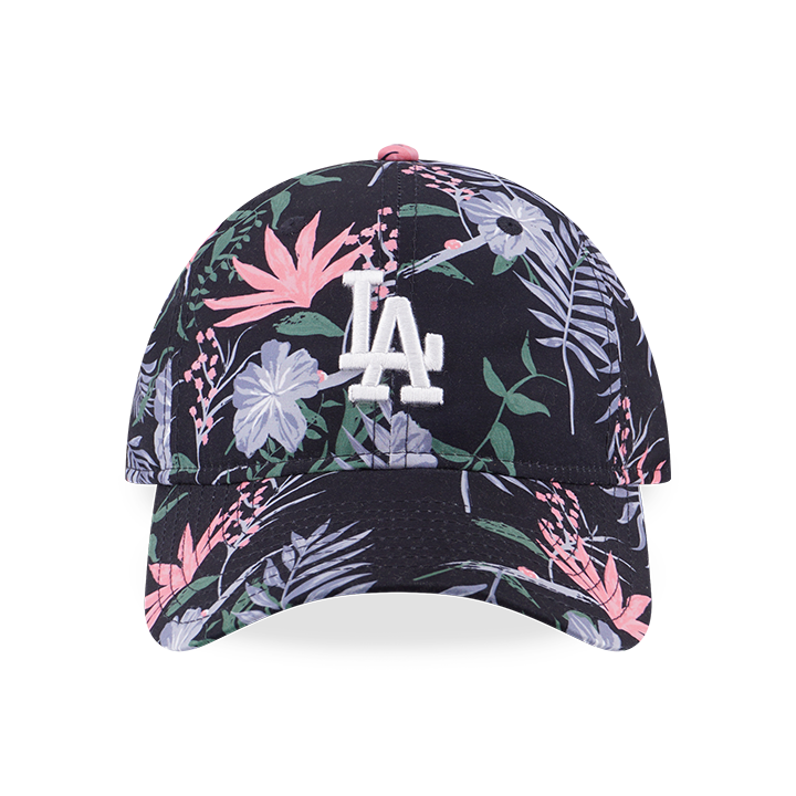 LOS ANGELES DODGERS WOMEN FLORAL BLACK 9TWENTY SMALL CAP