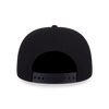 NEW ERA FLIPPED LOGO BLACK 9FIFTY CAP
