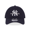 NEW YORK YANKEES MLB OVERLAP LOGO NAVY 9FORTY UNST CAP