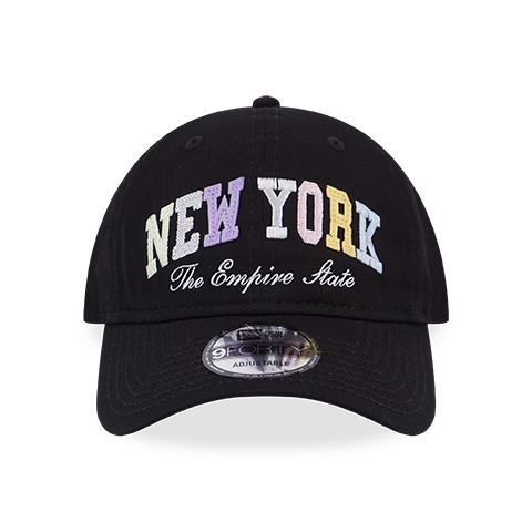 NEW ERA MIX TREATMENT NEW YORK WORDMARK BLACK 9FORTY UNST CAP