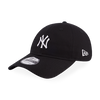 NEW YORK YANKEES  BLACK 9FORTY UNST LONG VISOR CAP
