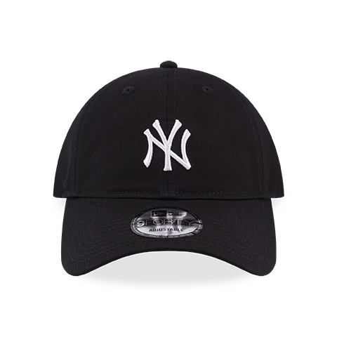NEW YORK YANKEES  BLACK 9FORTY UNST LONG VISOR CAP