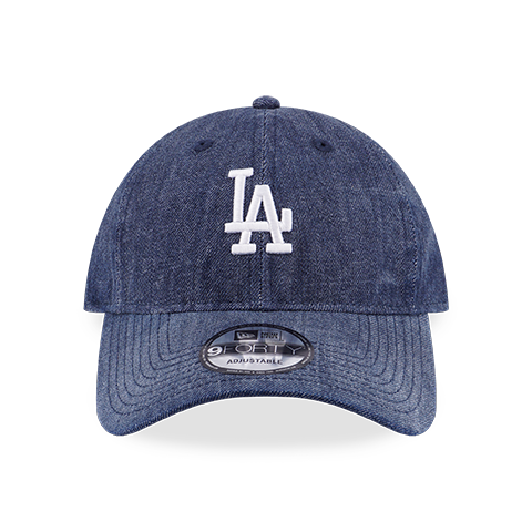 LOS ANGELES DODGERS DENIM 9FORTY UNST LONG VISOR CAP