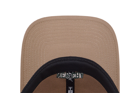 NEW ERA COLLEGE NEW YORK WORDMARK KHAKI 9FORTY UNST CAP
