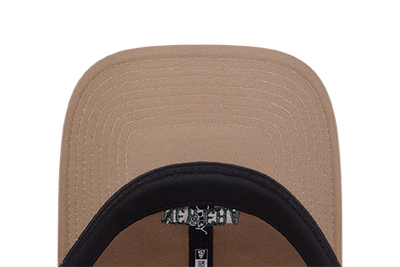 NEW ERA COLLEGE NEW YORK WORDMARK KHAKI 9FORTY UNST CAP
