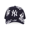 NEW YORK YANKEES PLANT LEAVES NAVY 9FORTY AF TRUCKER CAP