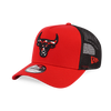 CHICAGO BULLS INFILL A FRAME TRUCK RED 9FORTY AF TRUCKER CAP