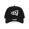 NEW ERA FLIPPED LOGO BLACK 9FORTY AF CAP