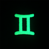 NEW ERA ZODIAC GEMINI GLOW IN THE DARK BLACK 9FORTY CAP