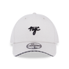 NEW ERA NYC SANDWICH VISOR MED BEIGE 9FORTY CAP