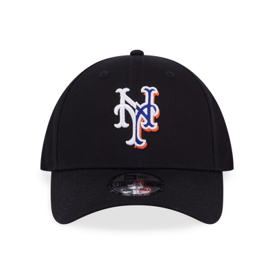 MLB SPLIT LOGO NEW YORK METS BLACK 9FORTY CAP