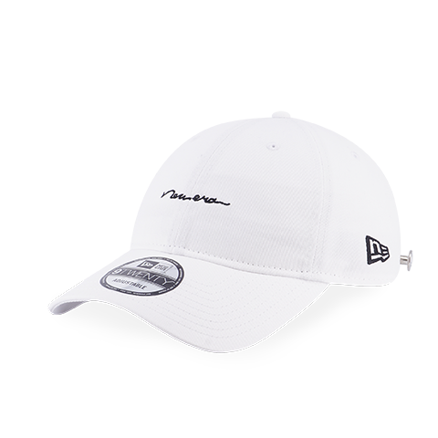 NEW ERA TACK BUTTON WHITE 9TWENTY CAP