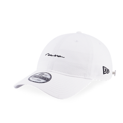 NEW ERA TACK BUTTON WHITE 9TWENTY CAP