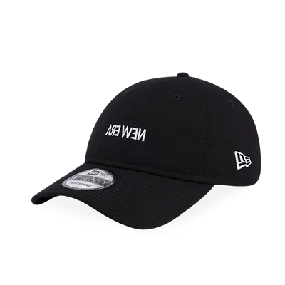 NEW ERA FLIPPED LOGO BLACK 9TWENTY CAP