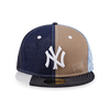 NEW YORK YANKEES MULTI PATCHWORK PAISLEY OPEN BLUE 59FIFTY CAP
