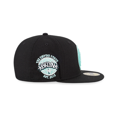 59FIFTY PACK - NEW YORK CITY BROOKLYN NETS BLACK 59FIFTY CAP
