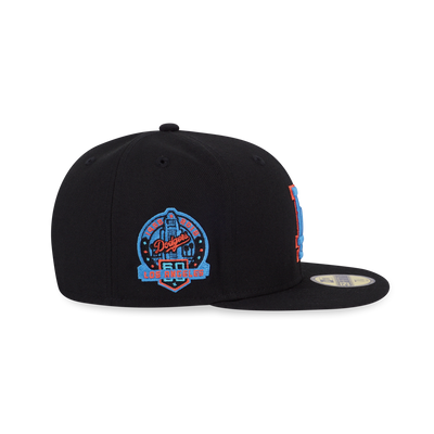 59FIFTY PACK - NEON LOS ANGELES DODGERS BLACK 59FIFTY CAP