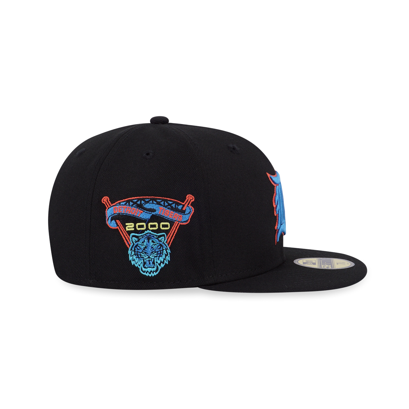 59FIFTY PACK - NEON DETROIT TIGERS BLACK 59FIFTY CAP