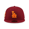 59FIFTY PACK - BADLAND LOS ANGELES DODGERS DARK RED 59FIFTY CAP