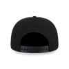 NEW ERA FLIPPED LOGO BLACK 59FIFTY CAP