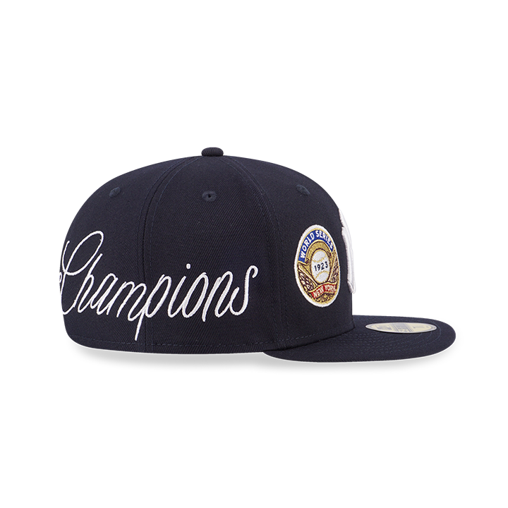 NEW YORK YANKEES HISTORIC CHAMPS NAVY 59FIFTY CAP