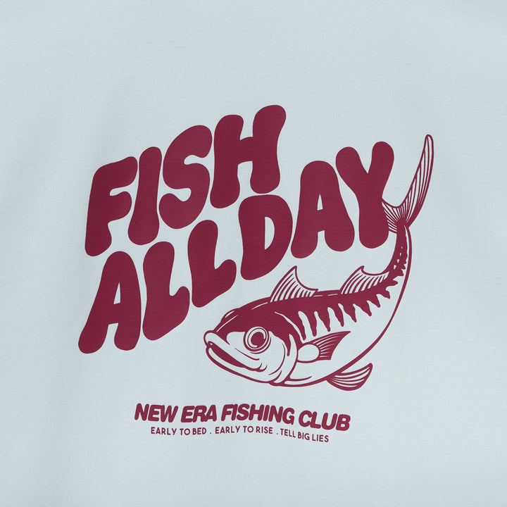 NEW ERA OUTDOOR FISH ALL DAY BLUE SHORT SLEEVE T-SHIRT – New