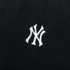 NEW YORK YANKEES MLB COOPERSTOWN LOGO BLACK SHORT SLEEVE T-SHIRT