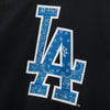 MLB BIG PAISLEY LOS ANGELES DODGERS BLACK SHORT SLEEVE T-SHIRT
