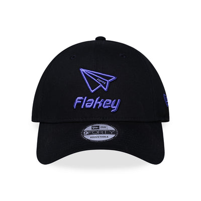 NEW ERA X FLAKEY (FRANKIE) PURPLE LOGO BLACK 9FORTY CAP