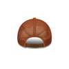 NEW YORK YANKEES TONAL MESH TRUCKER MED BROWN 9FORTY AF TRUCKER CAP