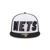 NBA BACKHALF 2023 BROOKLYN NETS BLACK 59FIFTY CAP