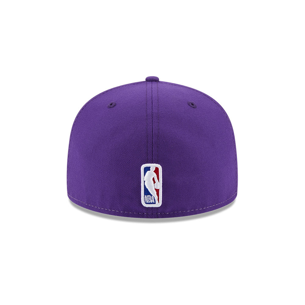 NBA BACKHALF 2023 LOS ANGELES LAKERS PURPLE 59FIFTY CAP