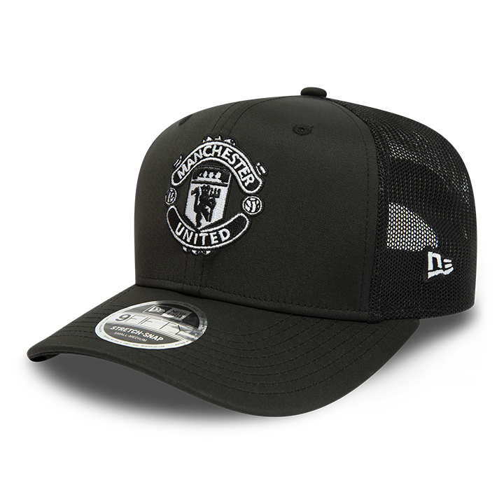 MANCHESTER UNITED FC 2023 BLACK 9FIFTY STRETCH SNAP MESH CAP