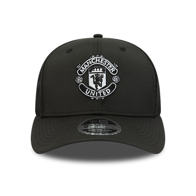 MANCHESTER UNITED FC 2023 BLACK 9FIFTY STRETCH SNAP MESH CAP