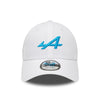 APLINE RENAULT F1 WHITE 9FORTY CAP