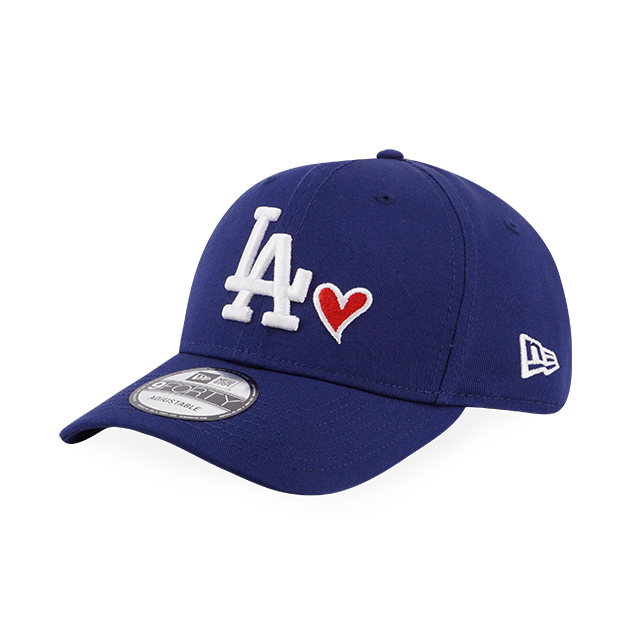 LOS ANGELES DODGERS HEART ESSENTIAL DARK BLUE 9FORTY CAP