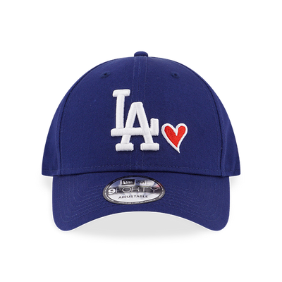 LOS ANGELES DODGERS HEART ESSENTIAL DARK BLUE 9FORTY CAP