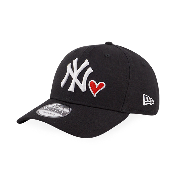 NEW YORK YANKEES HEART ESSENTIAL BLACK 9FORTY CAP – New Era Hong Kong